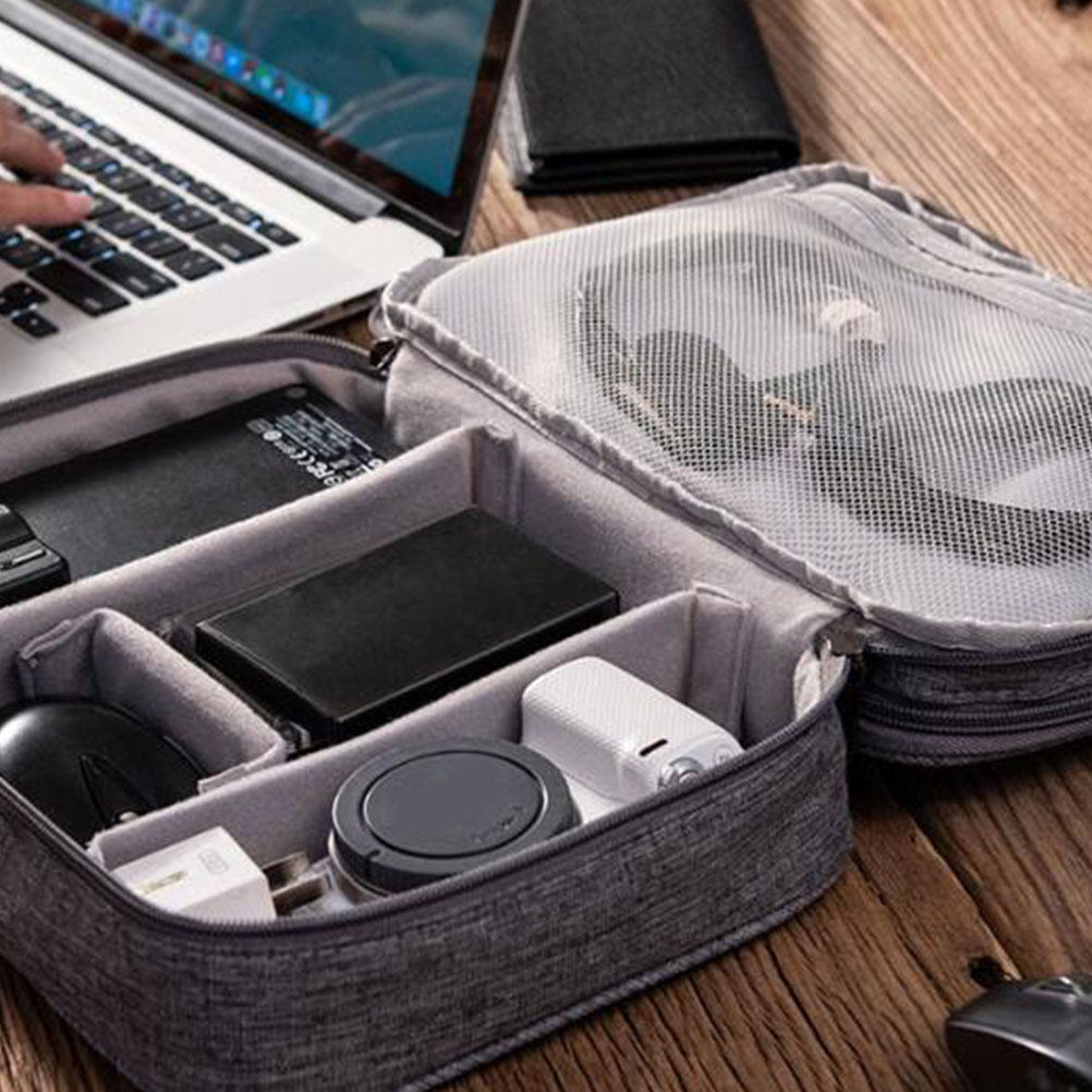 Tech Accessories Travel Organizer Pouch - Dijital Eşya ve Teknik Aksesuarlar İçin