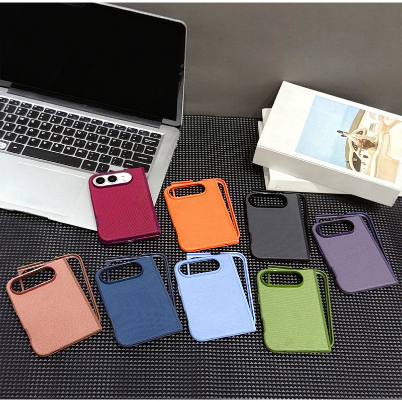Tech Accessories Dropshipping - Teknolojik Kumaşlı, Manyetik Telefon Kılıfı, Katlanabilir,