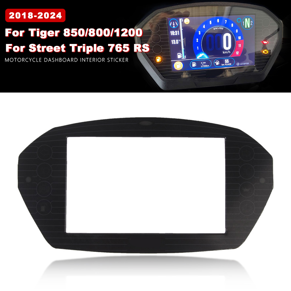 Trail Tech Vapor Accessories - Kaplan için kilometre Sticker siyah motosiklet