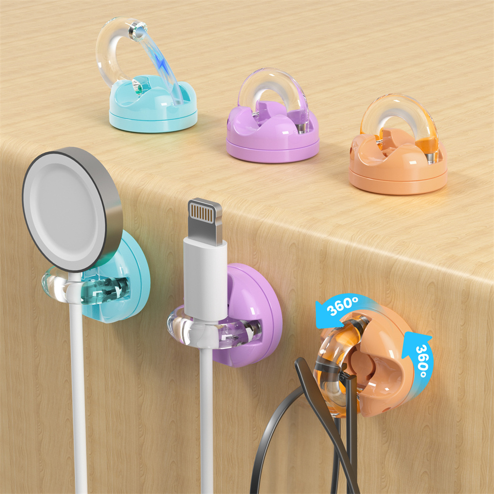 Tech Room Accessories - 6'lı Paket Manyetik Veri Kablosu Düzenleyici