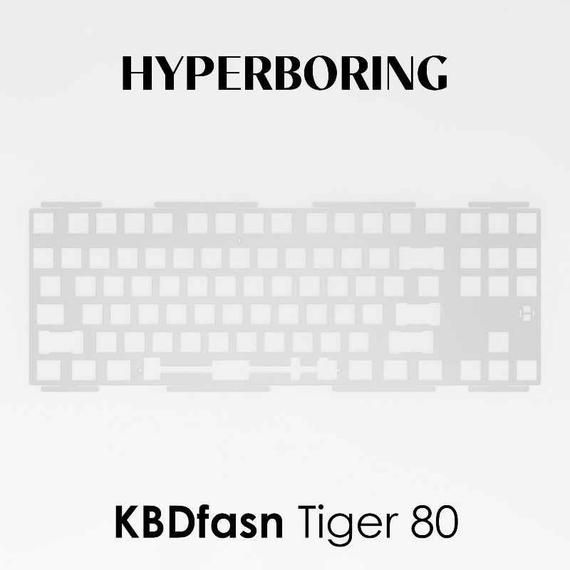 Tech Gaming Accessories - HYPERBORING Tiger80 Klavye Konumlandırma Kartı Özelleştirme