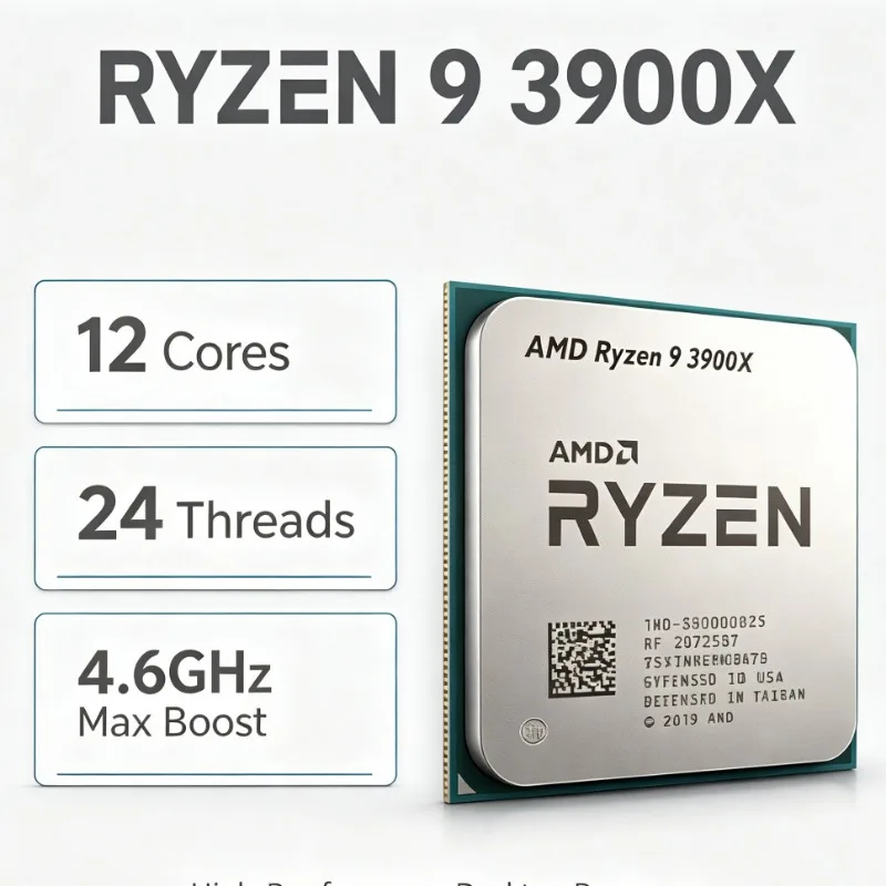 AMD CPU Ryzen 9 3900X İşlemci  - Amd Cpu Ryzen 9 incelemesi ve fiyatı