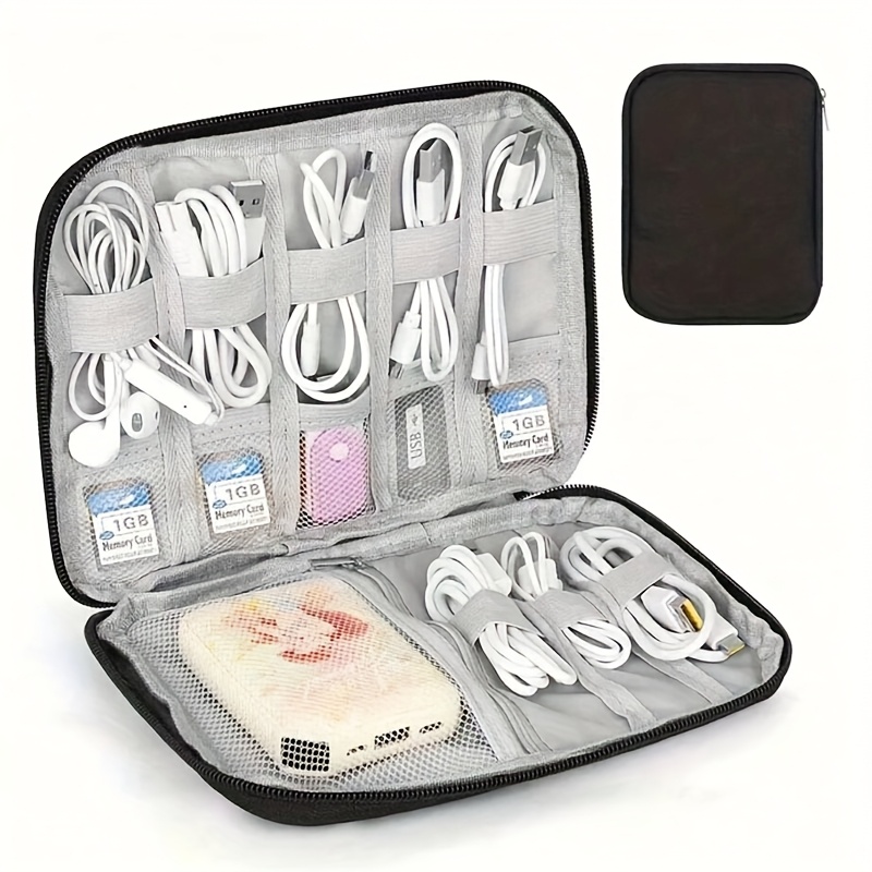 1 Adet Seyahat Kablo Düzenleyi - Tech Accessories Travel Organizer Pouch incelemesi ve fiyatı