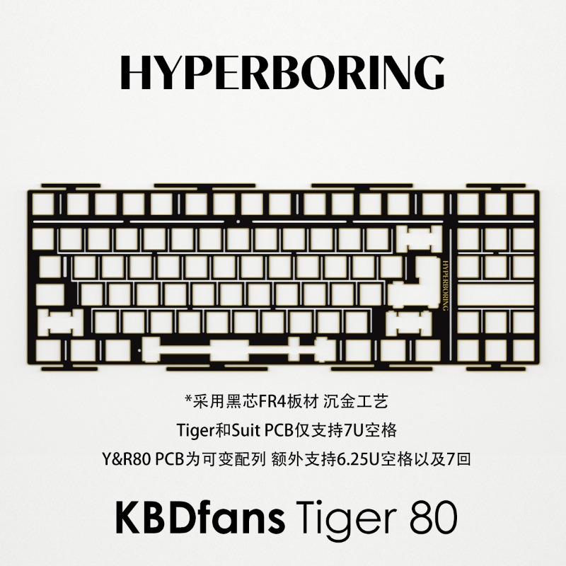 HYPERBORING Tiger80 Klavye Kon - Tech Gaming Accessories incelemesi ve fiyatı